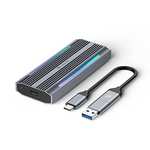 Boîtier externe Yottamaster pour SSD M.2 NVMe - RGB, USB 3.2 Gen 2 10Gbps (vendeur tiers - via coupon)