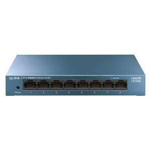 Switch TP-Link Gigabit 8 ports RJ45 (LS108G) - Métal 10/100/1000 Mbps