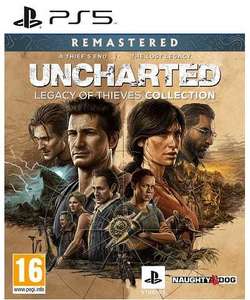 Uncharted Legacy of Theives Collection sur PS5 (Frontaliers Belgique)