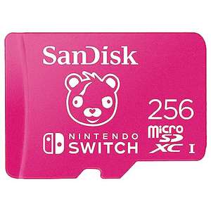 Carte mémoire microSDXC SanDisk 256 Go Fortnite pour Nintendo Switch