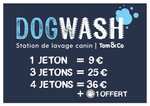 Dogwash (station de lavage canin) gratuit les mardis en février - Animalerie Tom&Co Blois, Villebarou (41)