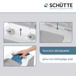 Abattant WC en Duroplast avec système d'abaissement automatique Schutte 82940