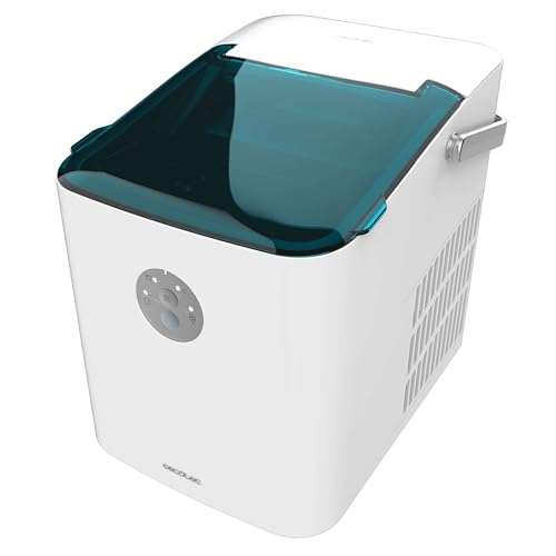 Machine à Glaçons Cecotec Chillin' Ice 1200 - 12kg/24h, Écran Tactile, Auto-Nettoyage
