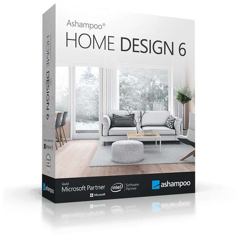 Logiciel Ashampoo Home Design 6 gratuit à vie sur PC (Dématérialisé)