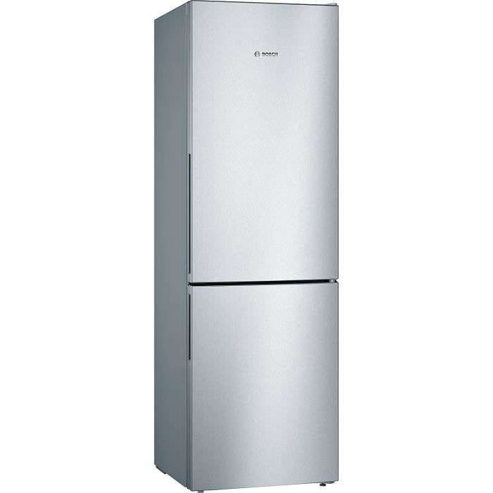 Réfrigérateur combiné Bosch Série 4 KGV36VLEAS - (214L + 94L), 186 x 60 cm, Inox