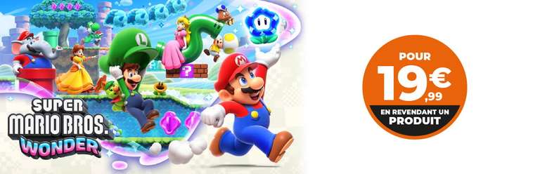 Super Mario Bros Wonder sur Nintendo Switch (Via reprise)