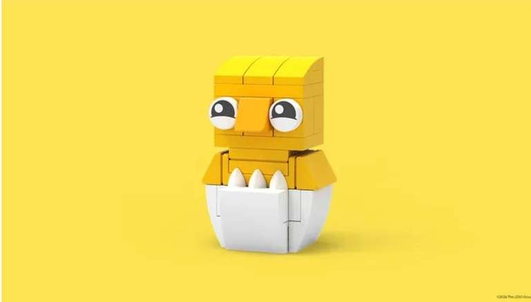 Poussin de Pâques Lego offert