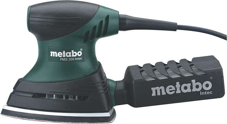 Ponceuse multifonctions filaire Metabo FMS 200 Intec 600065500 - 200W, Plateau abrasif 100 x 147 mm, Coffret