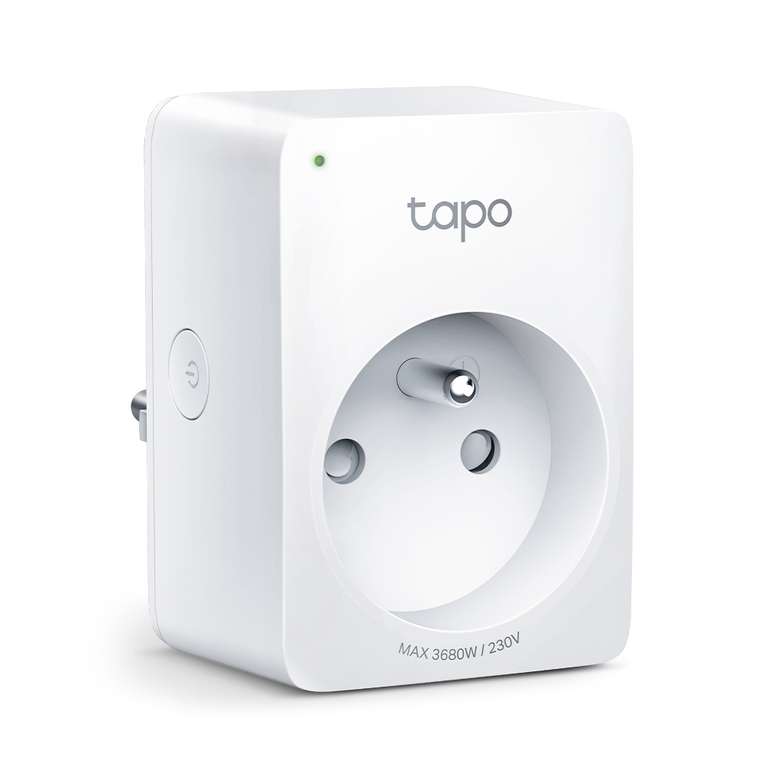 Prise connectée WiFi TP-Link Tapo P110 - Suivi de consommation - 16A (Via Retrait Magasin)