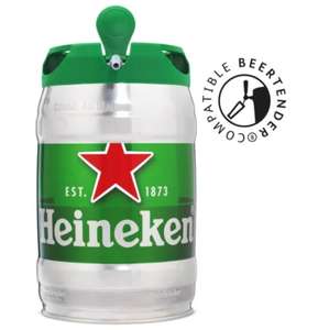 Lot de 4 fûts de bière Heineken compatibles BeerTender - 4x 5L (via 19.02€ sur la carte fidélité + 15.85€ via ODR Shopmium)
