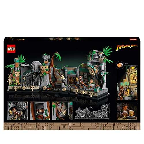 Jeu de construction Lego Indiana Jones (77015) - Le temple de l’idole en or