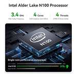 Mini PC TRIGKEY - Intel N100, 16 Go RAM DDR5, 500 Go SSD (vendeur tiers - via coupon)