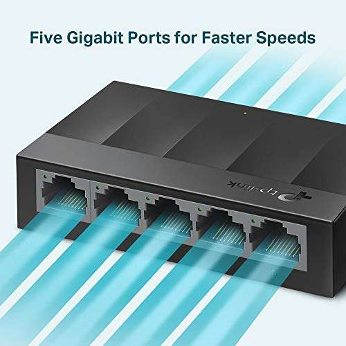 Switch Ethernet Gigabit TP-Link LS1005G - 5 ports, 10/100/1000 Mbps