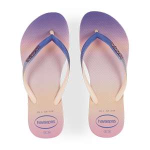 Tong Femme Havaianas Slim Gradient Rose Sunset - Taille 39/40
