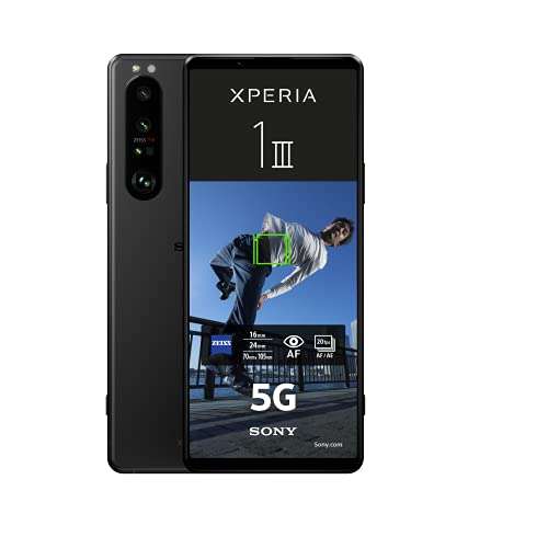 Smartphone 6.5" Sony Xperia 1 III - ‎5G, OLED 120Hz, 256 Go, 12Go RAM, Snapdragon 888