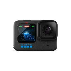 Caméra d'action étanche GoPro HERO12 Black - Ultra HD 5.3K60, Photos 27MP, HDR, capteur d'image 1/1.9"