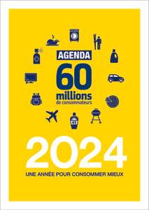 [Nouveaux abonnés] Abonnement annuel au magazine 60 Millions de Consommateurs + Agenda 2024 - Numérique et Papier