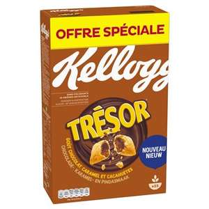 Boite de céréales Trésor Kellogg's Choco Caramel Cacahuètes (750g) - Roques-sur-Garonne (31)
