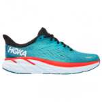 Chaussures de running Hoka Clifton 8 - plusieurs tailles, bleu corail