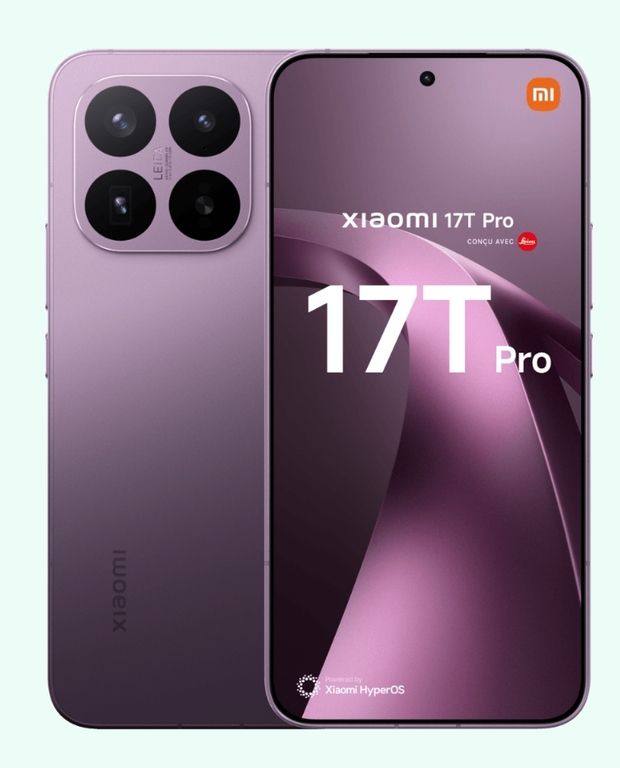 [Clients Red by SFR] Smartphone 6,83" Xiaomi 17t Pro - 512 Go (via bonus reprise et ODR 100€) — RED by SFR