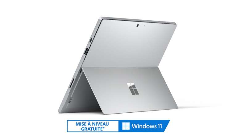 PC Portable 12,3" Microsoft Surface Pro 7 Platine - I3, 4Go Ram, 128Go SSD, Win 10 (vendeur tiers)