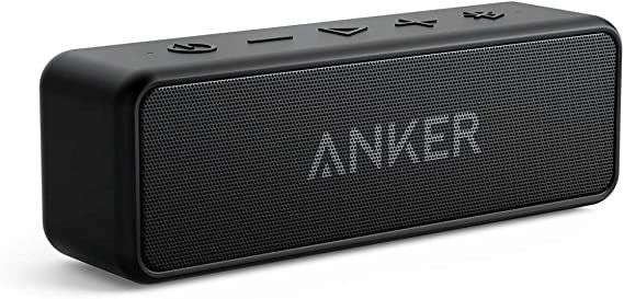 Enceinte Bluetooth Anker SoundCore 2, 24 heures d'autonomie, waterproof IPX7