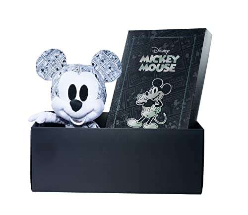 Peluche Mickey Mouse Bande Dessinée - Édition Spéciale Limitée, 35 cm dans un Coffret Cadeau