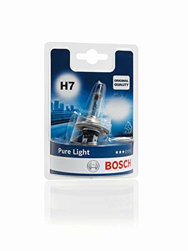 Lampe de Phare Automobile Bosch H7 Pure Light - 12V ,55W PX26d