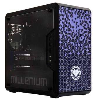 PC de bureau Millenium MM1 Mini RekSai - i5-10400F, 16 Go RAM, 240 Go SSD + 1 To, RTX 3060