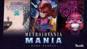 Metroidvania Mania Bundle - 9 Years of Shadows, Axiom Verge 2, Axiom Verge, Cookie Cutter + 3 Jeux sur PC (Dématérialisé - Steam)