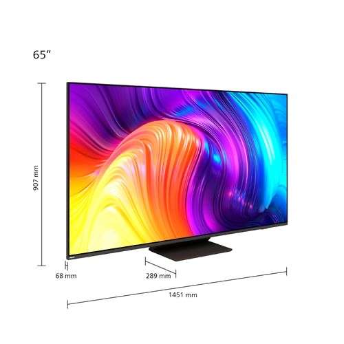 TV 65" Philips The One 65PUS8897 - 4K, LED, 120Hz, HDMI 2.1, HDR10+, Dolby Vision & Atmos, Ambilight, FreeSync, Android TV