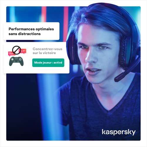 Licences Kaspersky en promotion - Ex : Kaspersky 2023 Plus - 5 Appareils, 2 Ans (Dématérialisé)