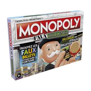 Jeu Hasbro Monopoly faux billets (via 5€ sur la carte fidélité)