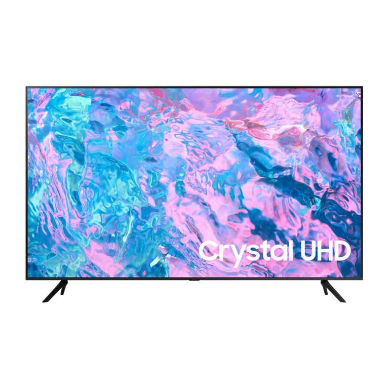TV LED 55" Samsung 55CU7172 2023 - 4K UHD, Smart TV, 50Hz