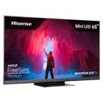 TV 65" Hisense 65U8HQ - Miniled QLED, 100 Hz, IMAX Enhanced, HDMI 2.1, FreeSync Premium, Son 2.1.2 70W Dolby Atmos (via ODR 300€)