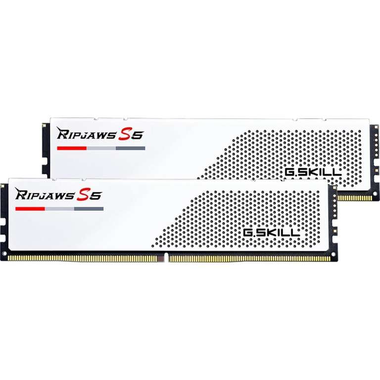 Kit mémoire RAM G.Skill Ripjaws - 32 Go (2 x 16 Go), DDR5, 6000 Mhz, CL30