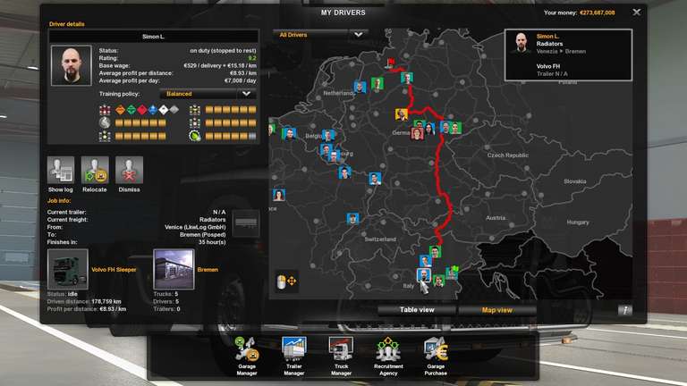 Sélection de contenus Euro Truck Simulator 2 en promotion - Ex : Jeu de base Euro Truck Simulator 2 (Dématérialisé)