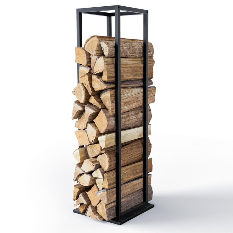 Range Bûches Vertical Vounot - 33 x 33 x 112cm, en Métal — promo Maison