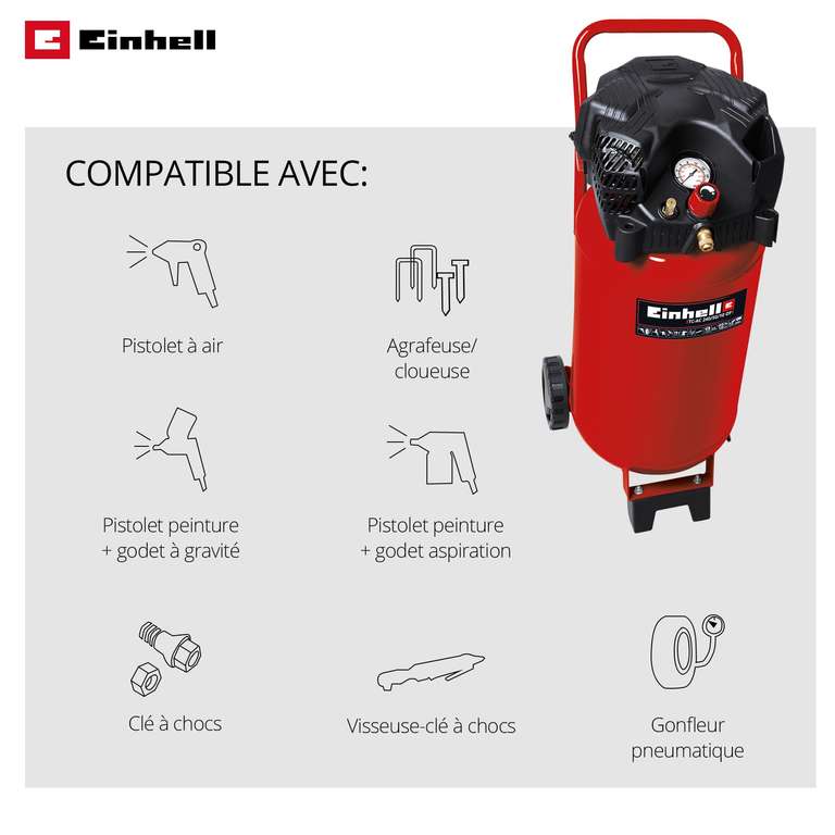 Compresseur Vertical Einhell TH-AC 240/50/10