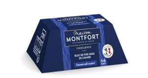 Bloc de foie gras de canard Maison MontFort - 200g (Via 5.08€ sur la carte de fidélité)