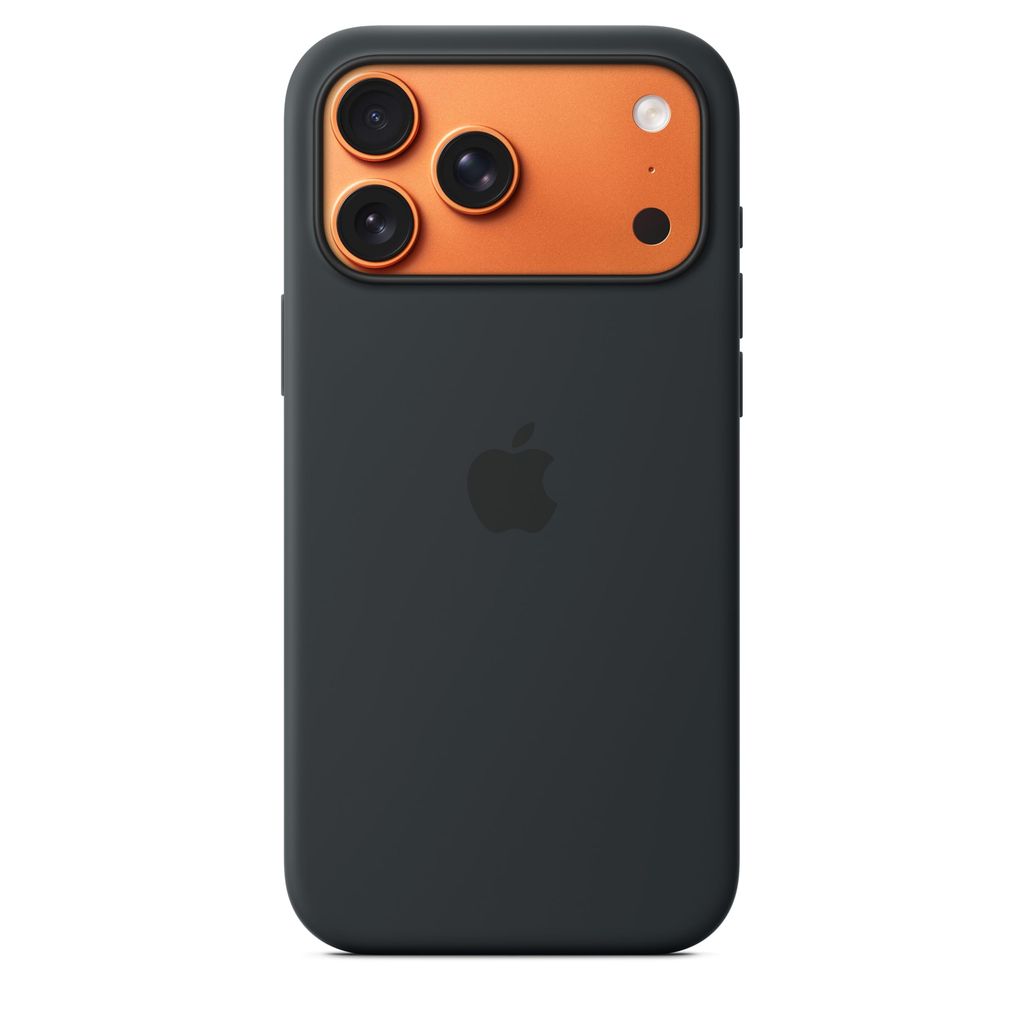 Coque Apple Silicone iPhone 17 Pro Max Magsafe - Noir