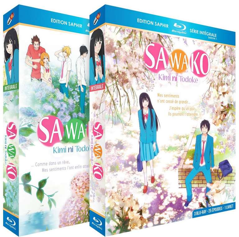 Pack de 2 coffrets Blu-ray Sawako (Kimi ni Todoke) - Intégrale des saisons 1 et 2