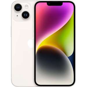 Smartphone 6.1" Apple iPhone 14 - 128 Go, Plusieurs coloris, Neuf (Vendeur tiers)