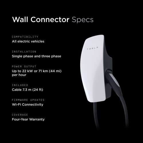 Chargeur mural Tesla Wall Connector –
