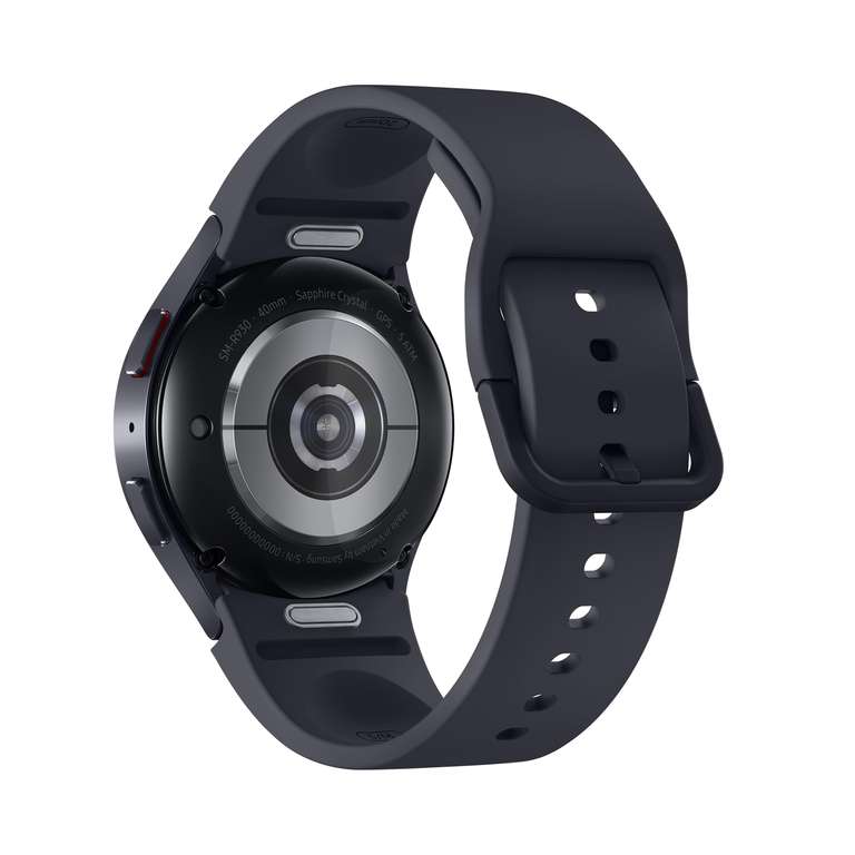 Montre connectée Samsung Galaxy Watch 6 - Bluetooth, Graphite, 40 mm + chargeur (Via ODR de 50€)