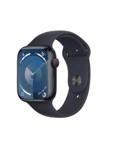 Apple Watch Series 9 GPS + Cellular, 45 mm, Aluminium, 4G, S/M (Frontaliers Suisse)