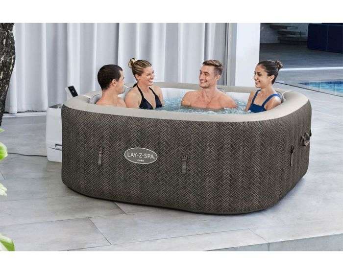 Spa gonflable Bestway Lay-Z-Spa Cabo Hydrojet - 4-6 personnes, 180 x 180 x 71 cm (vendeur tiers)