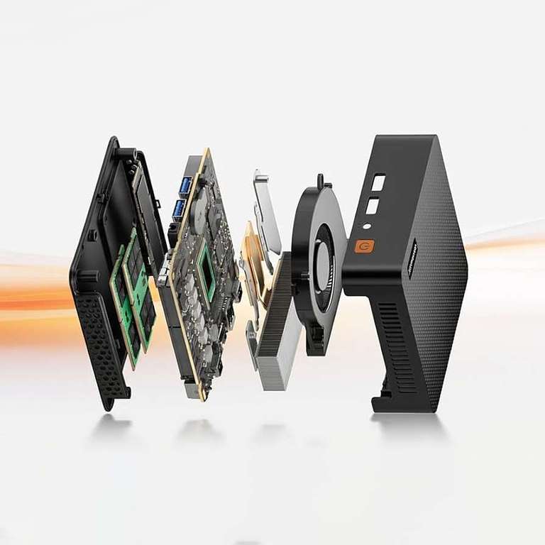 Mini PC Origimagic C5 Ryzen 5 3500U, 8 Go DDR4, 256 Go NVMe, WiFi 5 BT ...
