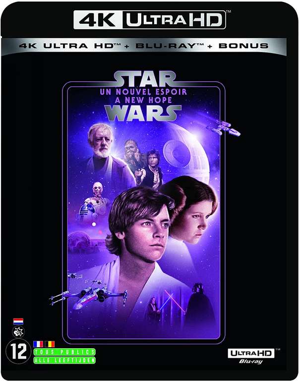 2 blu-ray achetés = le 3ème offert (le moins cher - parmi une sélection) - Ex : Star Wars 4K épisodes IV à VI