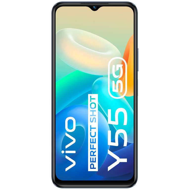 Smartphone 6,58" Vivo Y55 5G - Full HD+, MediaTek Dimensity 700, 4 Go RAM, 128 Go ROM, 5000 mAh, Dual SIM, Android 13 (via ODR 50€)